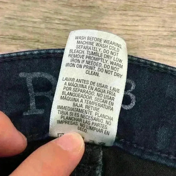 Roebuck and Co dark washed R1893 Jeggings size 10 - Picture 5 of 7